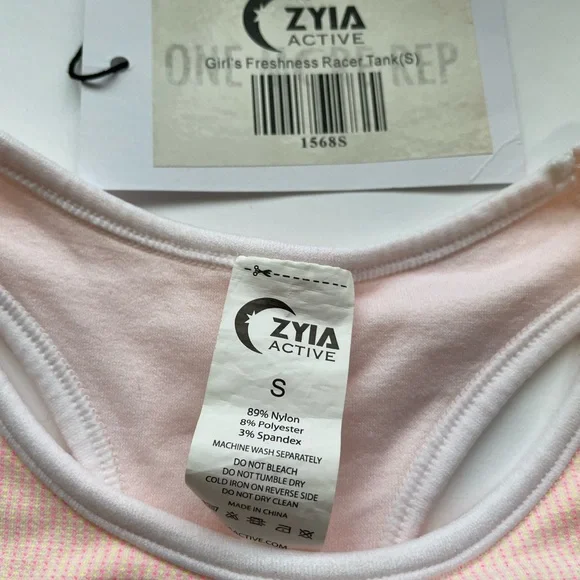 ZYIA - Freshness Racer Tank - Picture 4 of 8